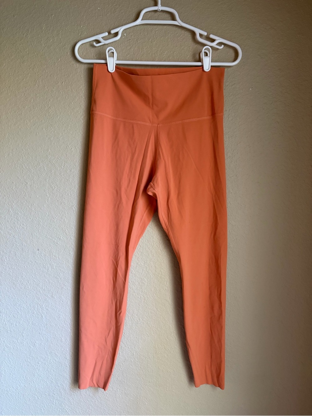 Nike Orange High-Rise Performance Leggings
